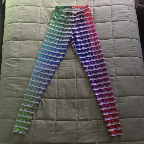 BlackMilk hex colour leggings - Picture 2 of 4